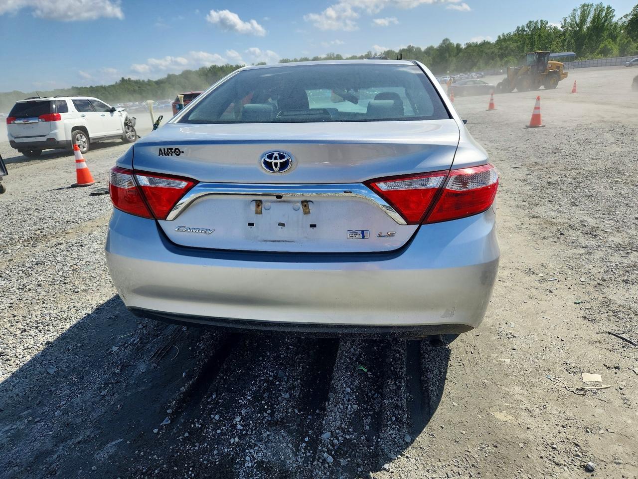 2015 Toyota Camry Hybrid Le Silver vin: 4T1BD1FK4FU166000