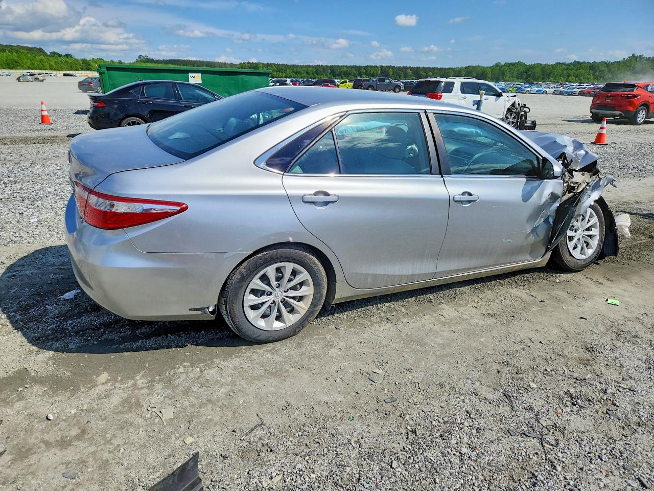 2015 Toyota Camry Hybrid Le Silver vin: 4T1BD1FK4FU166000