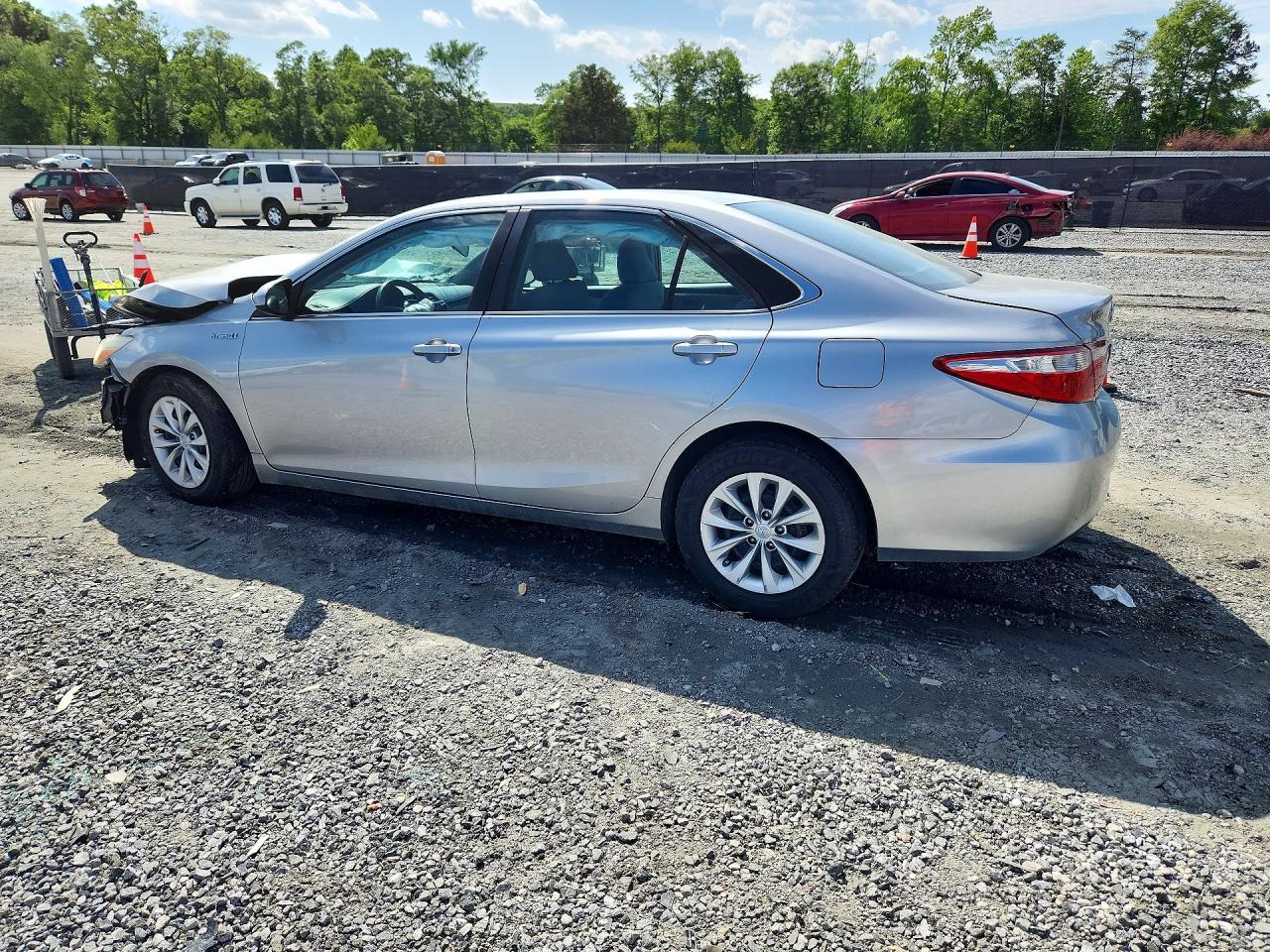 2015 Toyota Camry Hybrid Le Silver vin: 4T1BD1FK4FU166000