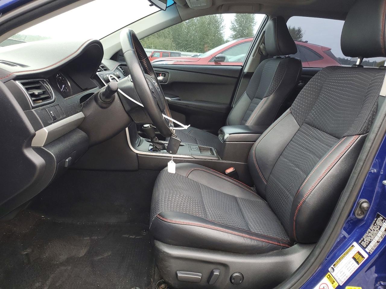 2015 Toyota Camry Hybrid Se Blue vin: 4T1BD1FK4FU175179