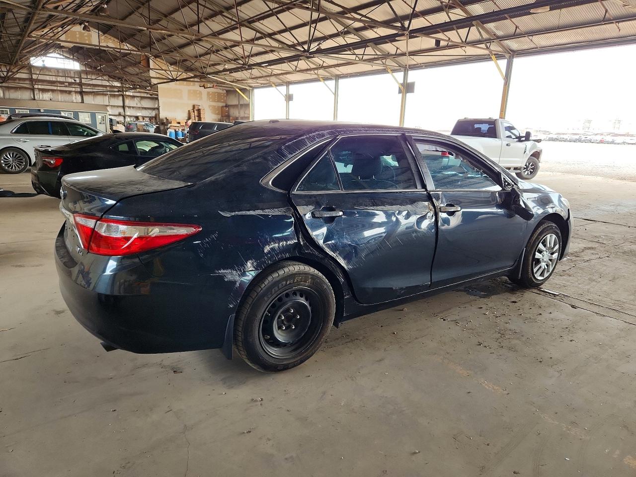 2017 Toyota Camry Hybrid Le Black vin: 4T1BD1FK4HU204036