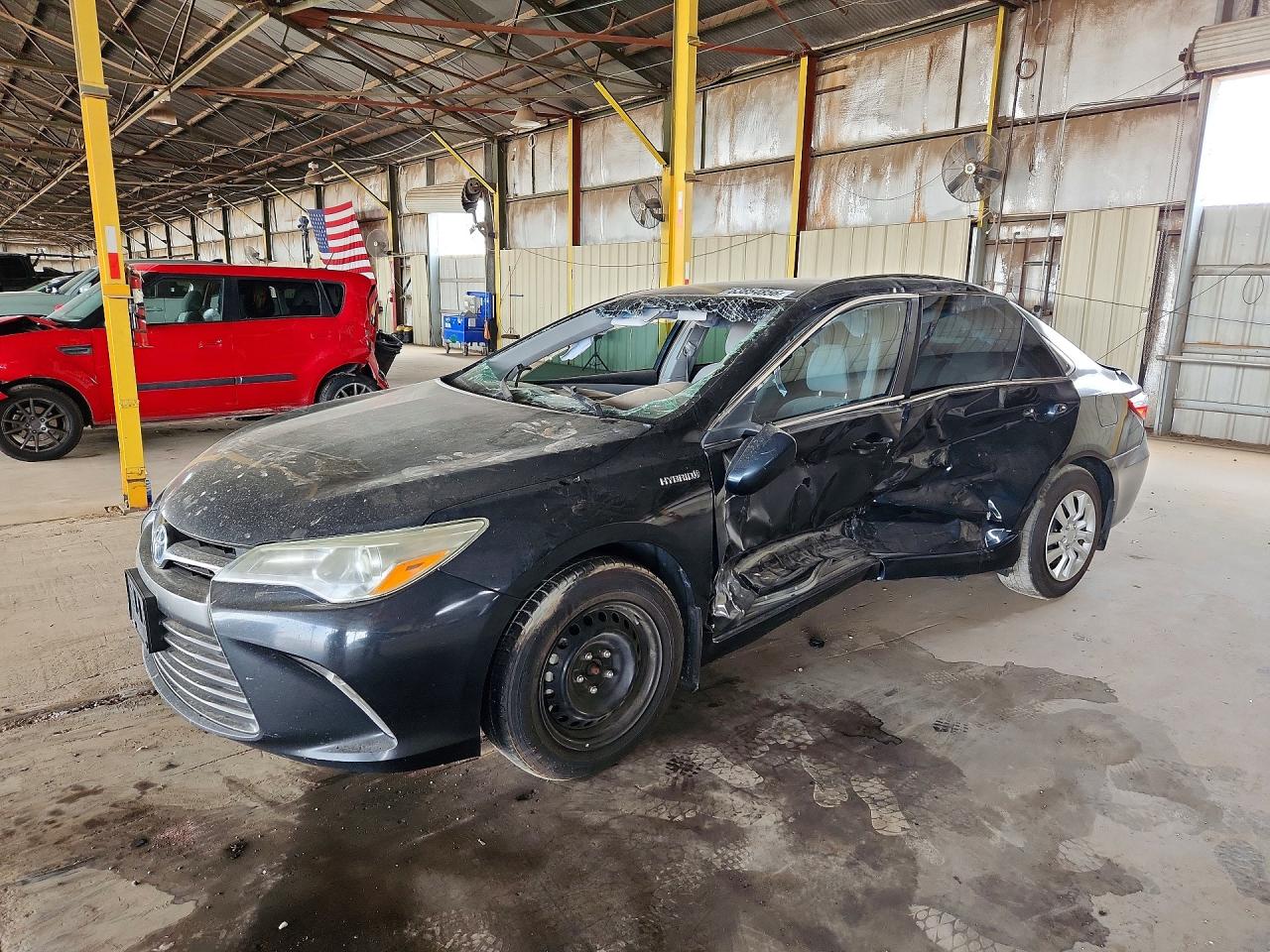 2017 Toyota Camry Hybrid Le Black vin: 4T1BD1FK4HU204036