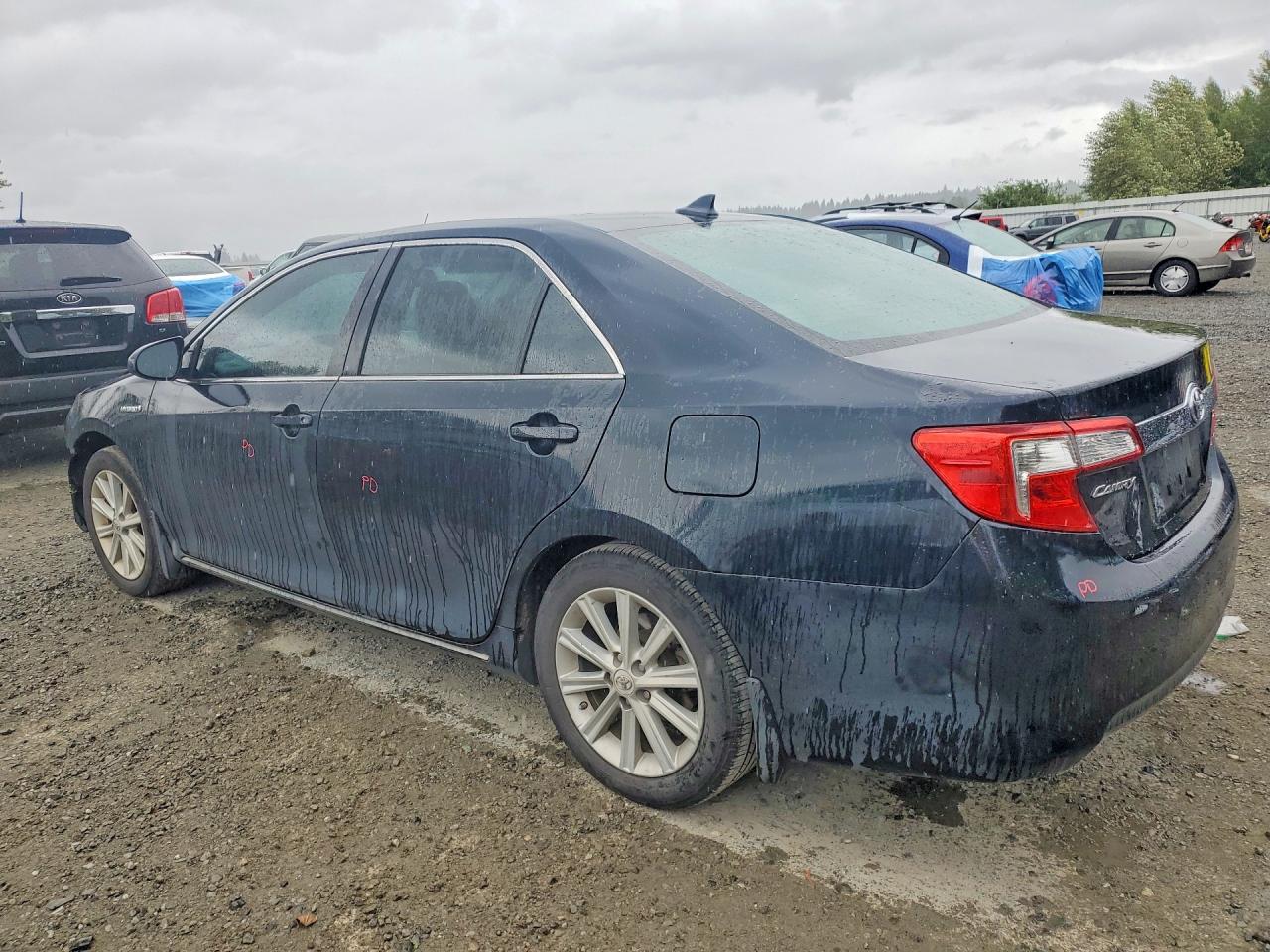 2012 Toyota Camry Hybrid Xle Black vin: 4T1BD1FK5CU002265