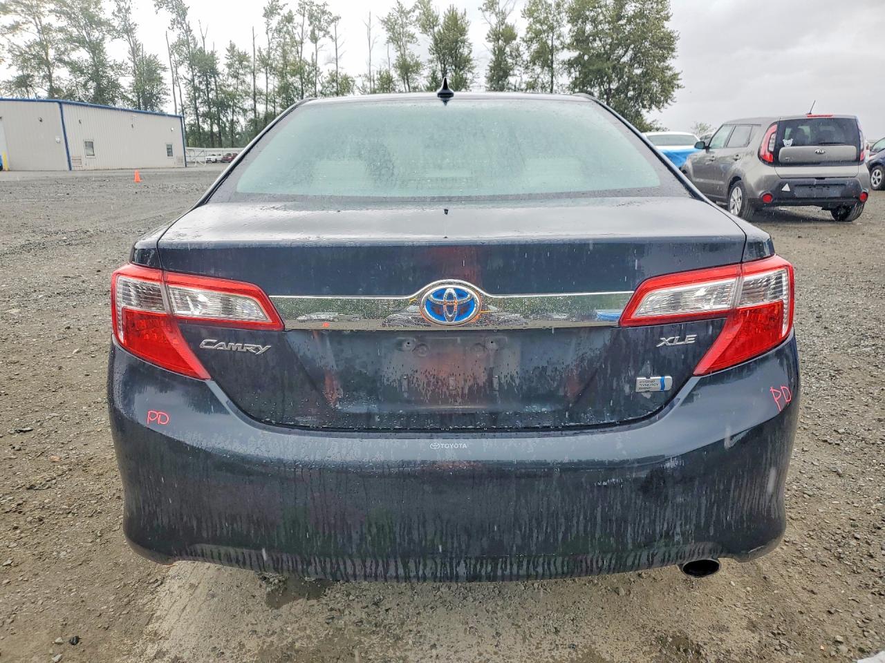 2012 Toyota Camry Hybrid Xle Black vin: 4T1BD1FK5CU002265
