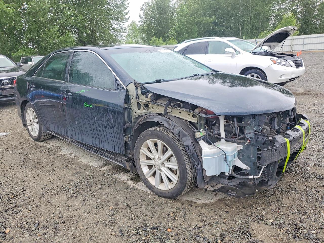 2012 Toyota Camry Hybrid Xle Black vin: 4T1BD1FK5CU002265