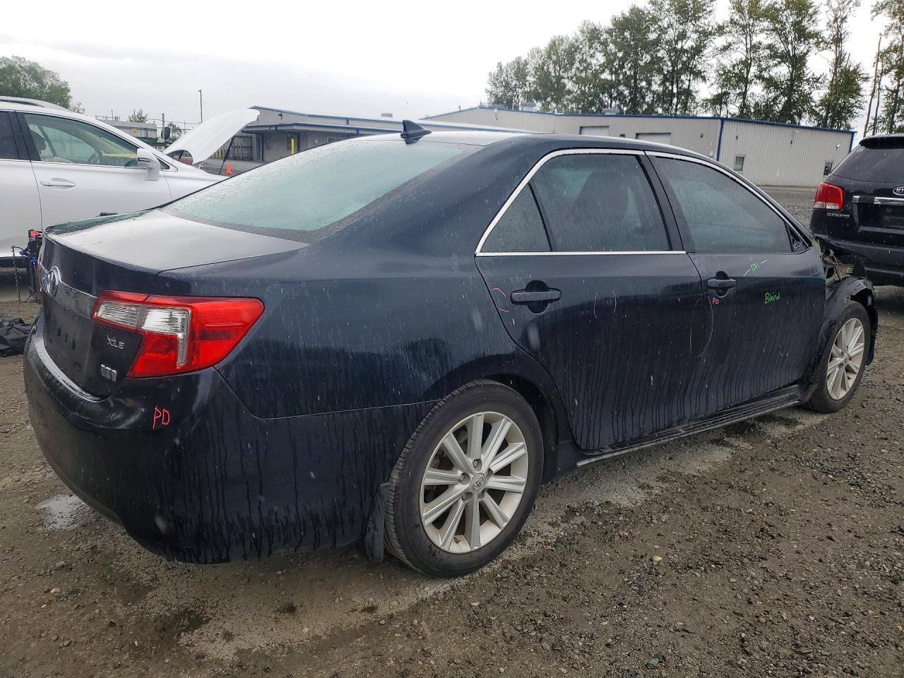 2012 Toyota Camry Hybrid Xle Black vin: 4T1BD1FK5CU002265