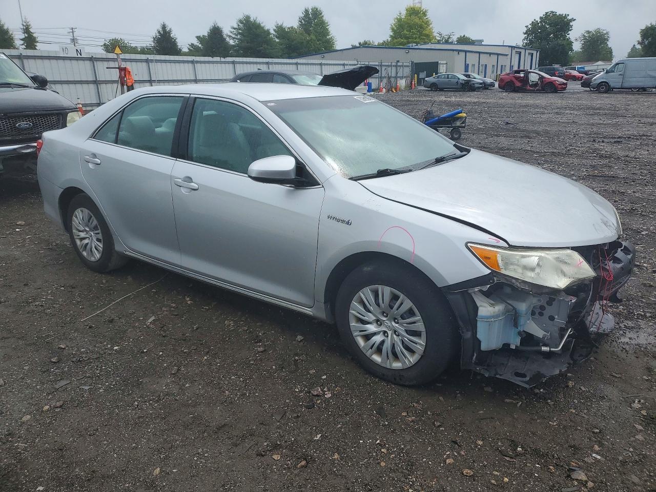 2012 Toyota Camry Hybrid Le Silver vin: 4T1BD1FK5CU005442