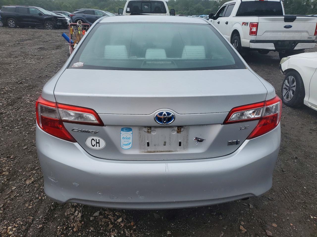 2012 Toyota Camry Hybrid Le Silver vin: 4T1BD1FK5CU005442