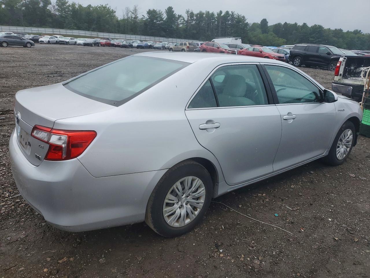 2012 Toyota Camry Hybrid Le Silver vin: 4T1BD1FK5CU005442