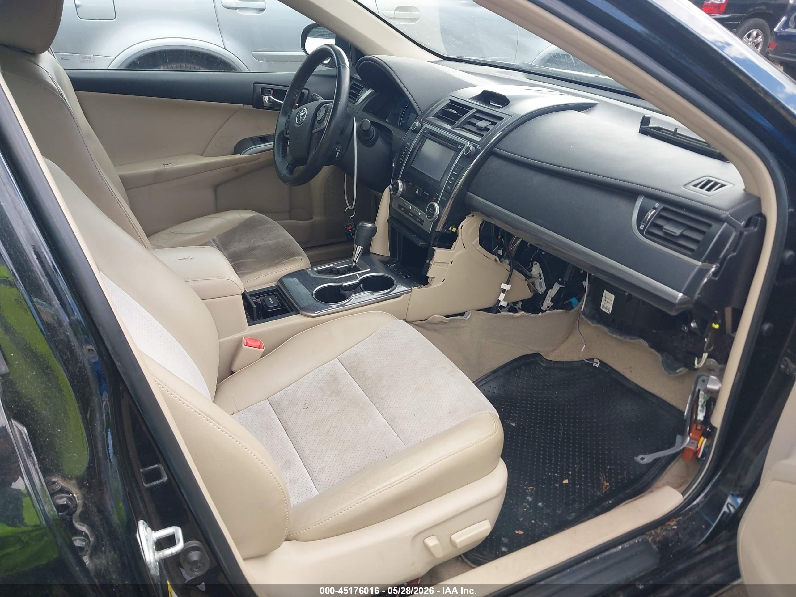 2012 Toyota Camry Hybrid Xle Black vin: 4T1BD1FK5CU009524