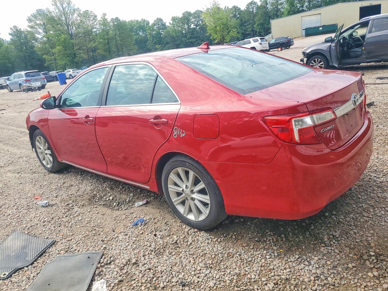 2012 Toyota Camry Hybrid Xle Красный vin: 4T1BD1FK5CU010558