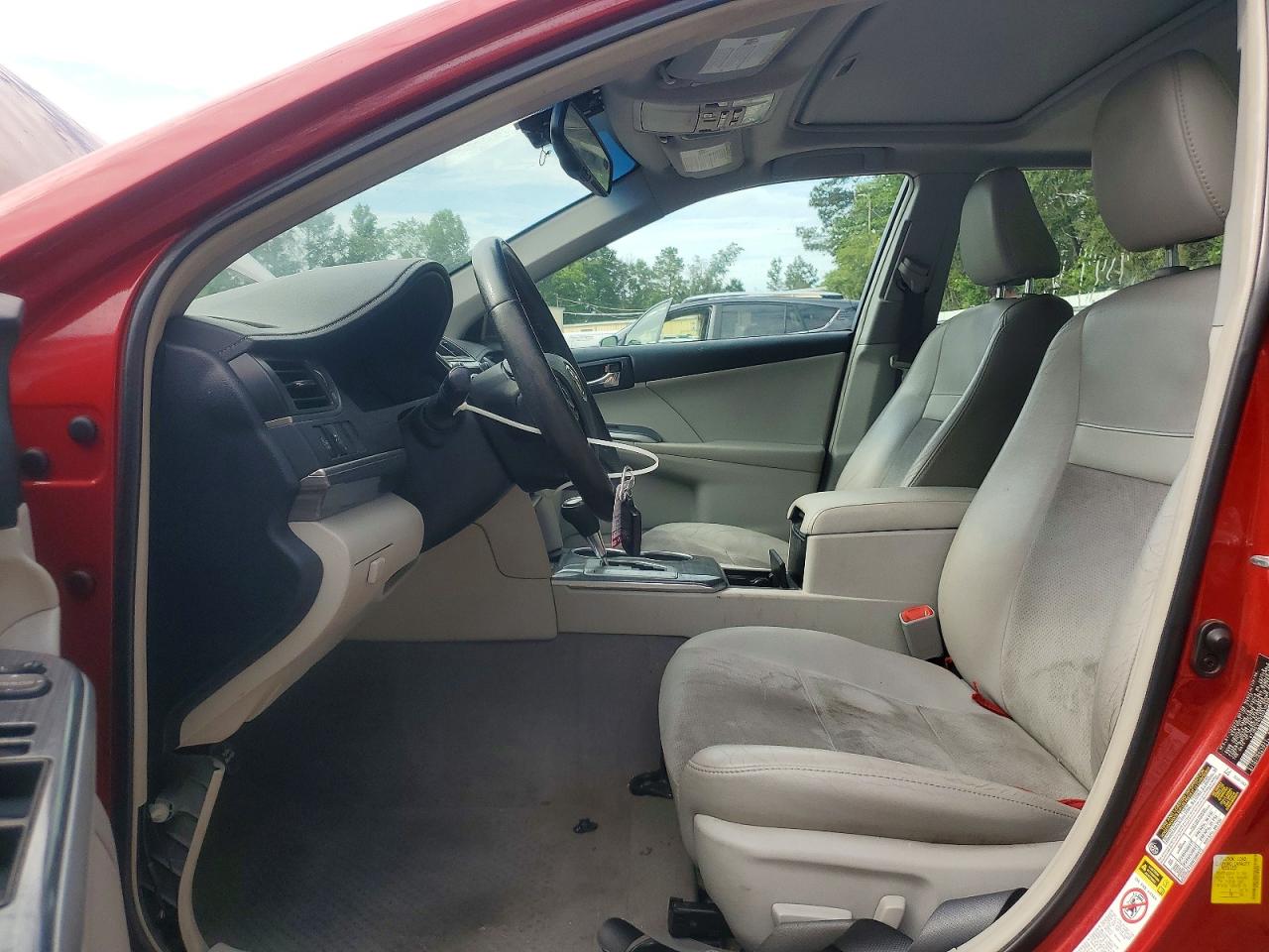 2012 Toyota Camry Hybrid Xle Красный vin: 4T1BD1FK5CU010558
