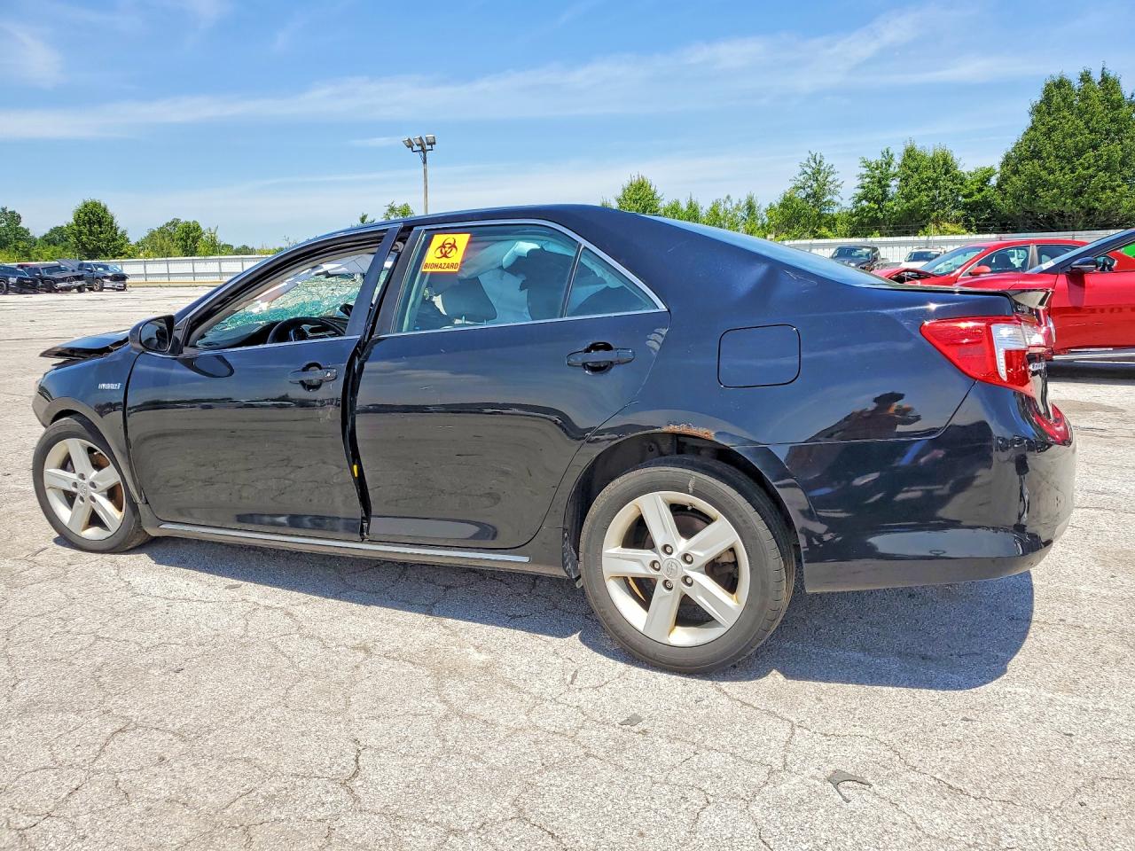 2012 Toyota Camry Hybrid Xle Black vin: 4T1BD1FK5CU019387