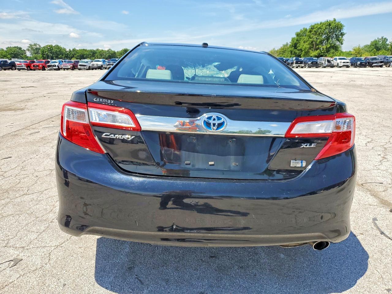 2012 Toyota Camry Hybrid Xle Black vin: 4T1BD1FK5CU019387