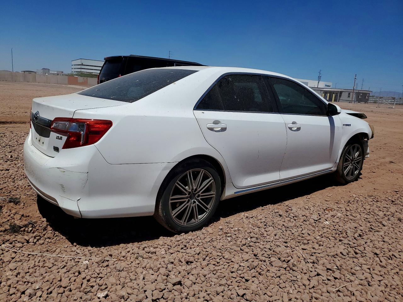 2012 Toyota Camry Hybrid Xle White vin: 4T1BD1FK5CU024590