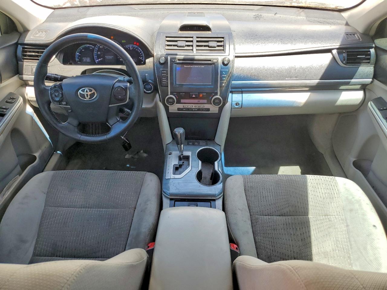 2012 Toyota Camry Hybrid Xle White vin: 4T1BD1FK5CU024590