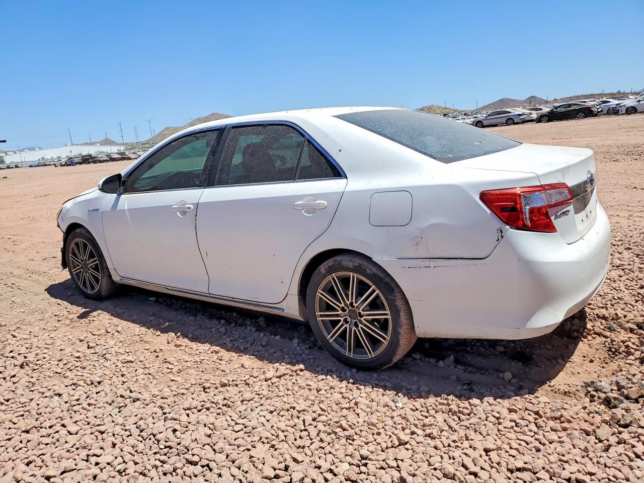 2012 Toyota Camry Hybrid Xle White vin: 4T1BD1FK5CU024590
