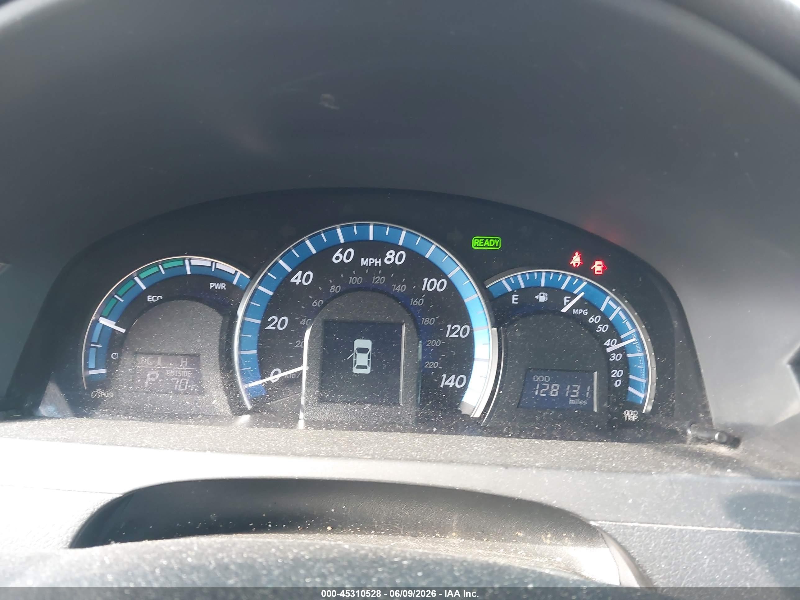 2012 Toyota Camry Hybrid Le Black vin: 4T1BD1FK5CU027439