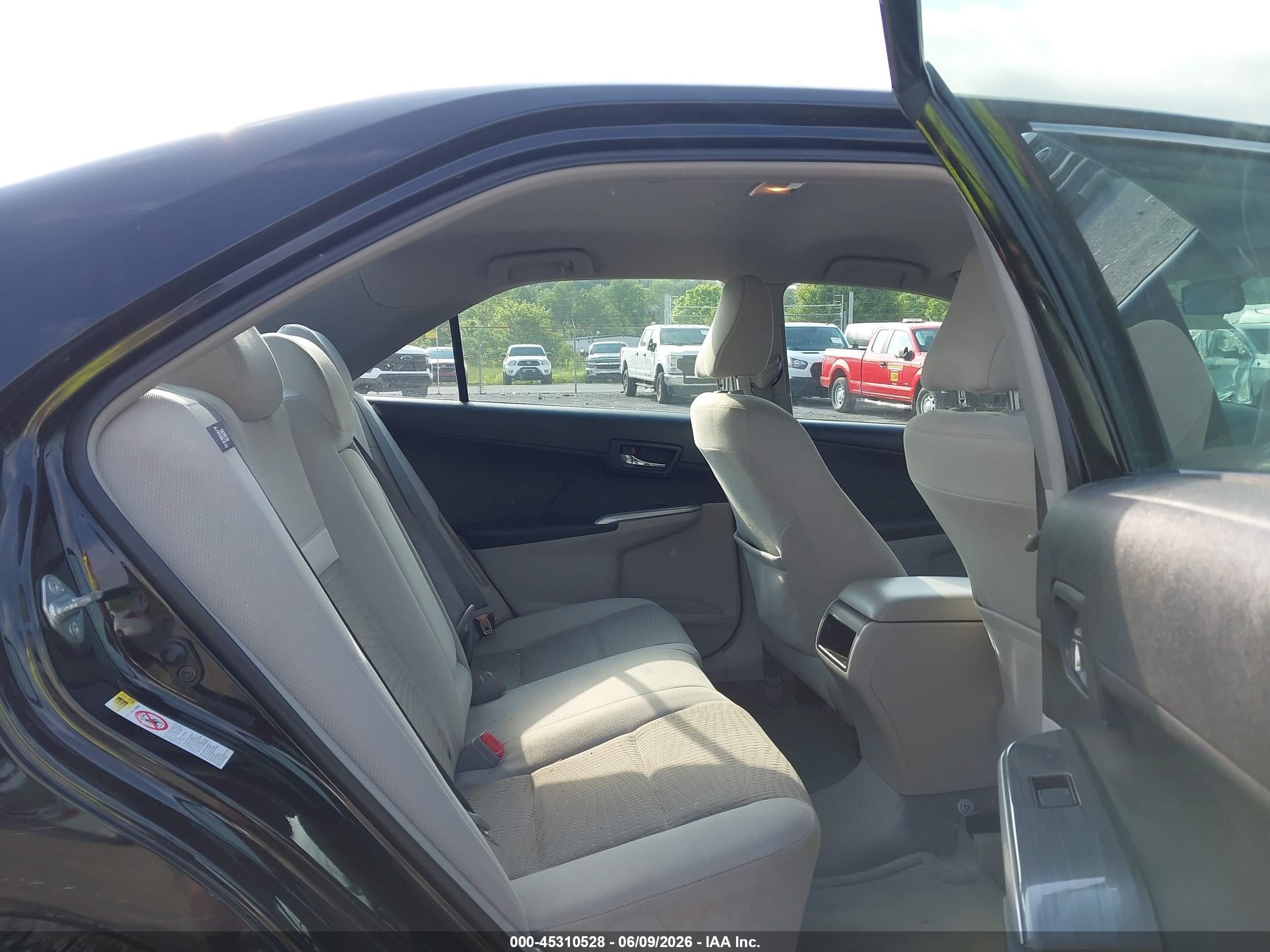2012 Toyota Camry Hybrid Le Black vin: 4T1BD1FK5CU027439