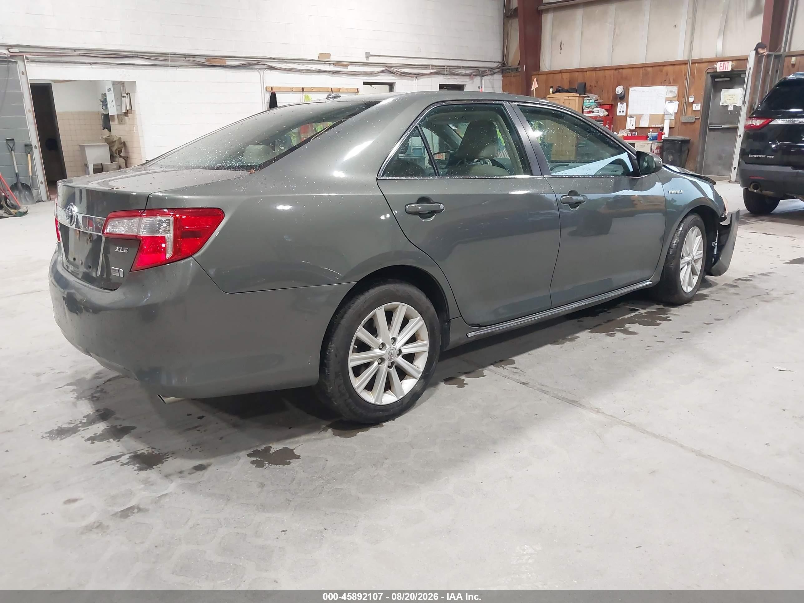 2012 Toyota Camry Hybrid Xle Green vin: 4T1BD1FK5CU037033