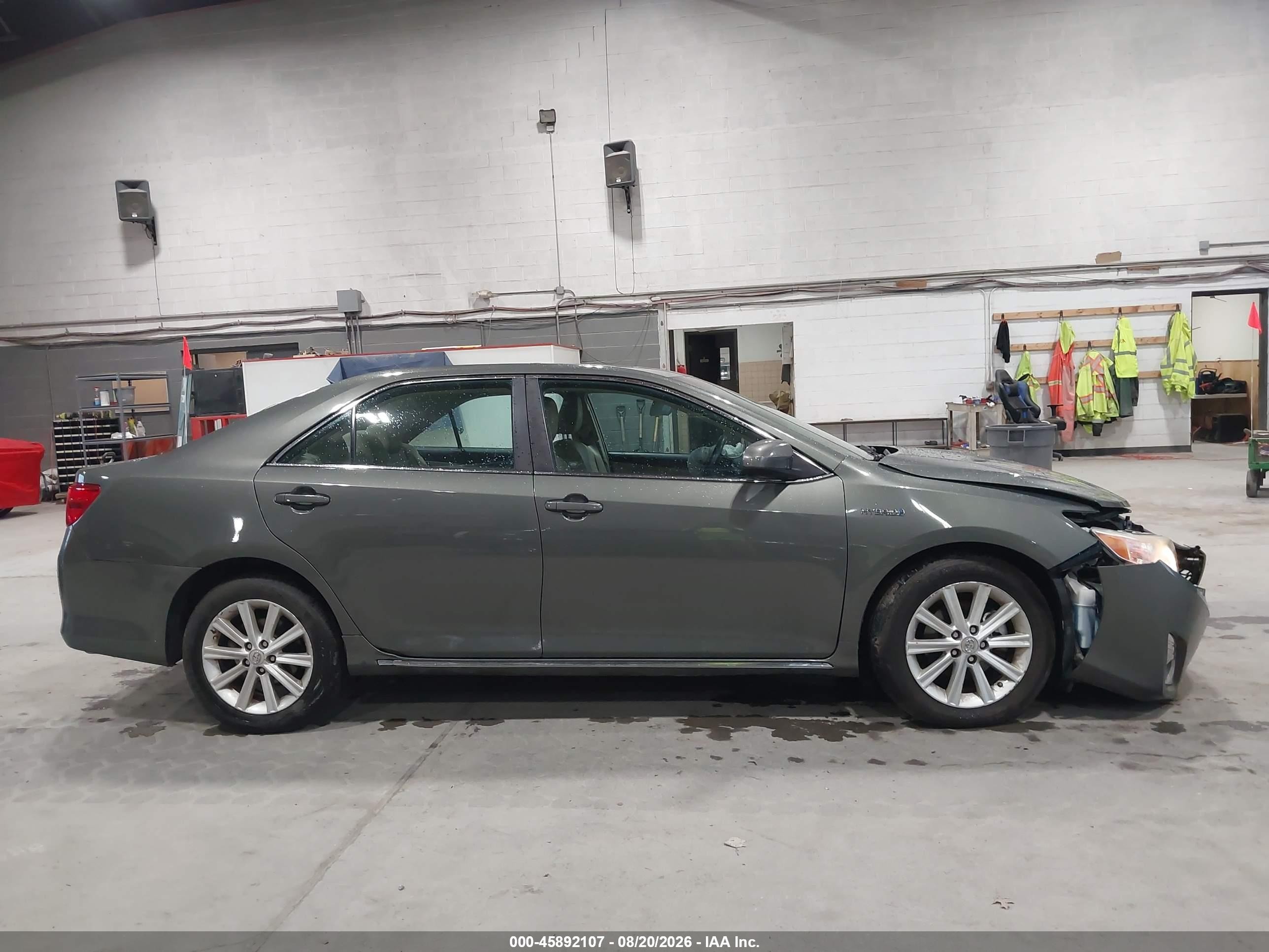 2012 Toyota Camry Hybrid Xle Green vin: 4T1BD1FK5CU037033