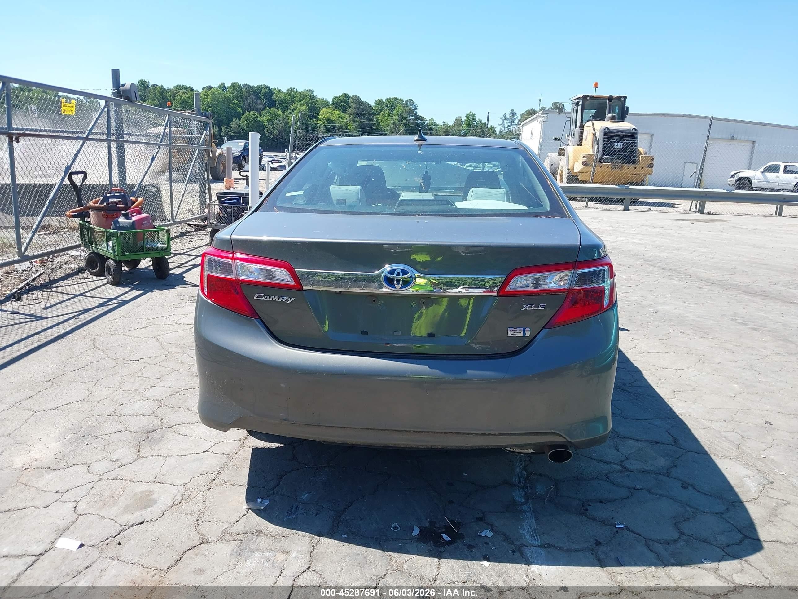 2012 Toyota Camry Hybrid Xle Темно-бордовый vin: 4T1BD1FK5CU037811