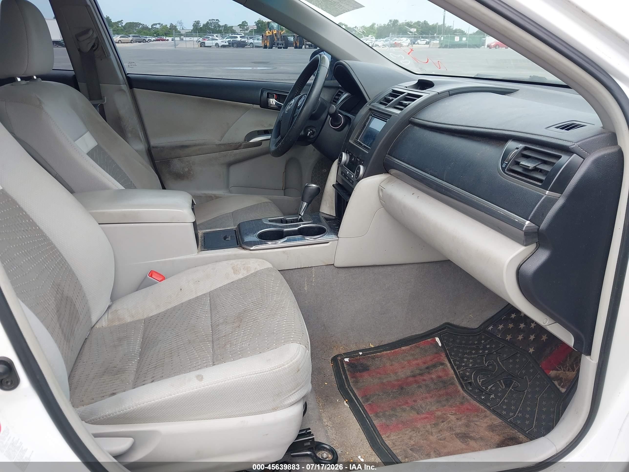 2012 Toyota Camry Hybrid Xle White vin: 4T1BD1FK5CU038523