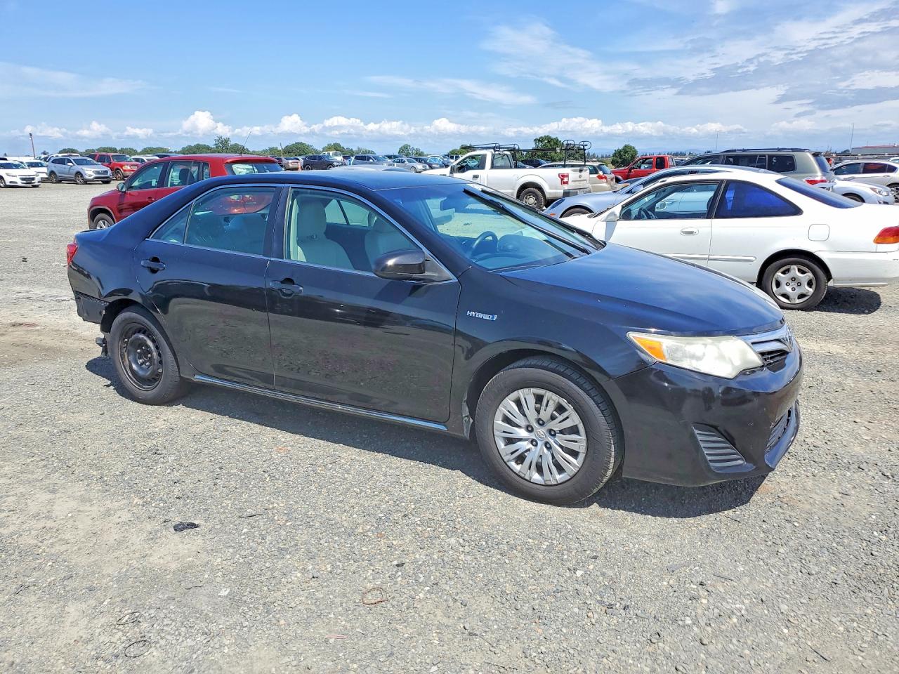 2012 Toyota Camry Hybrid Le Black vin: 4T1BD1FK5CU056178