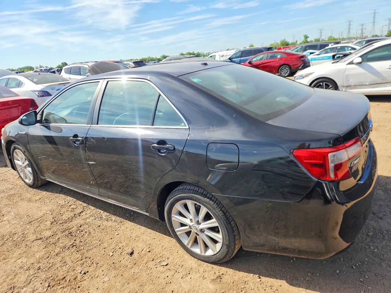 2012 Toyota Camry Hybrid Xle Black vin: 4T1BD1FK5CU056276