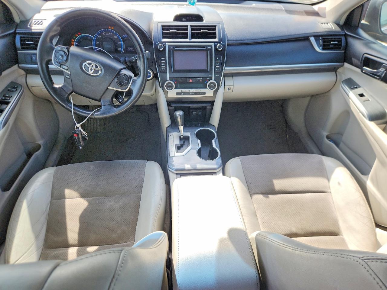 2012 Toyota Camry Hybrid Xle Black vin: 4T1BD1FK5CU056276
