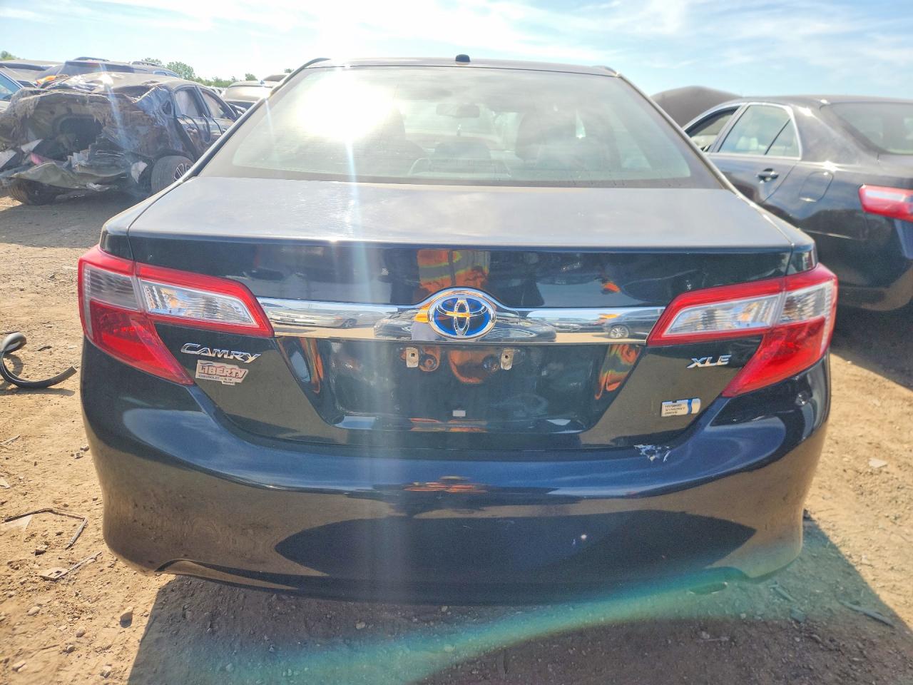 2012 Toyota Camry Hybrid Xle Black vin: 4T1BD1FK5CU056276