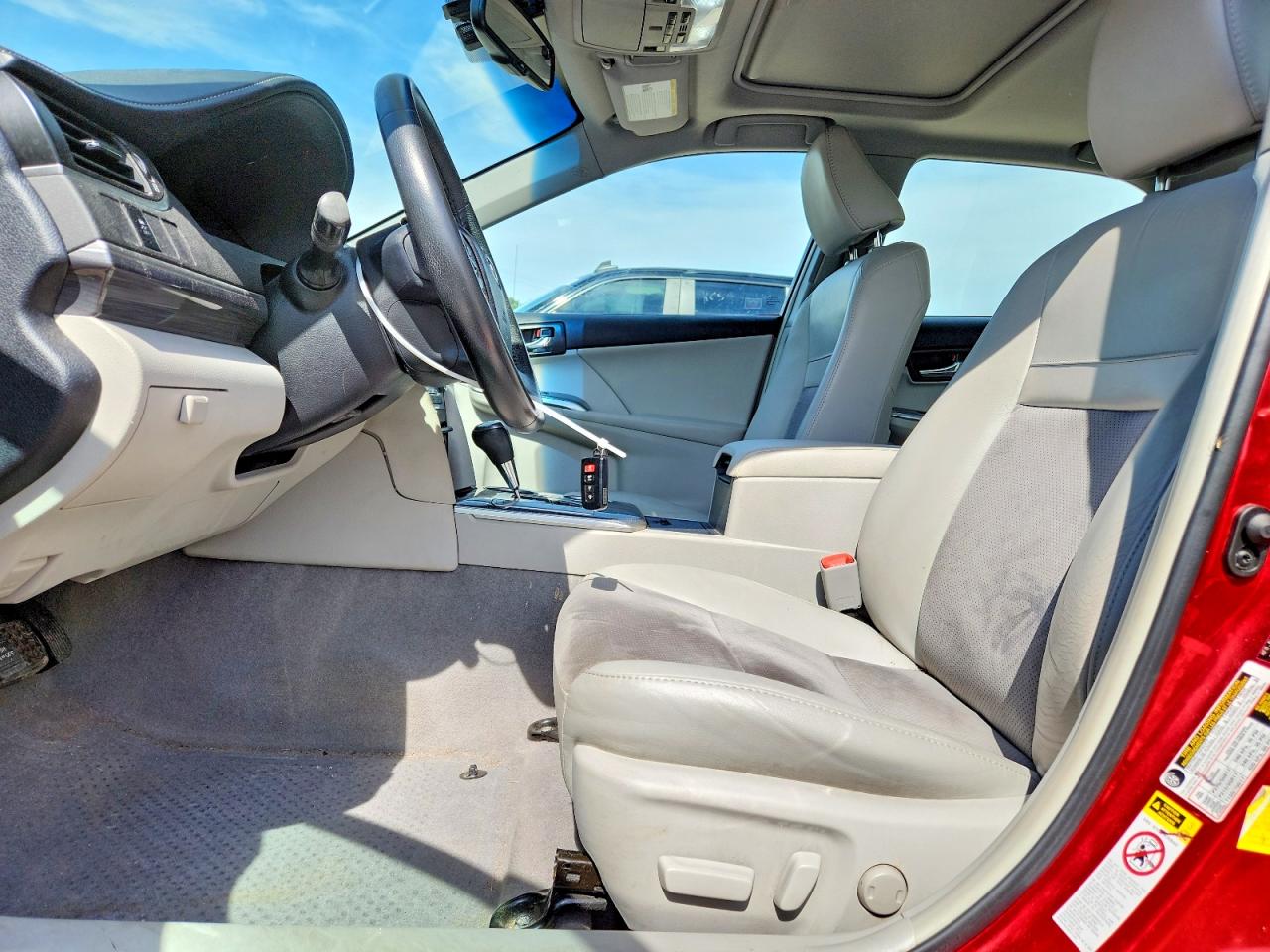 2012 Toyota Camry Hybrid Xle Red vin: 4T1BD1FK5CU059145