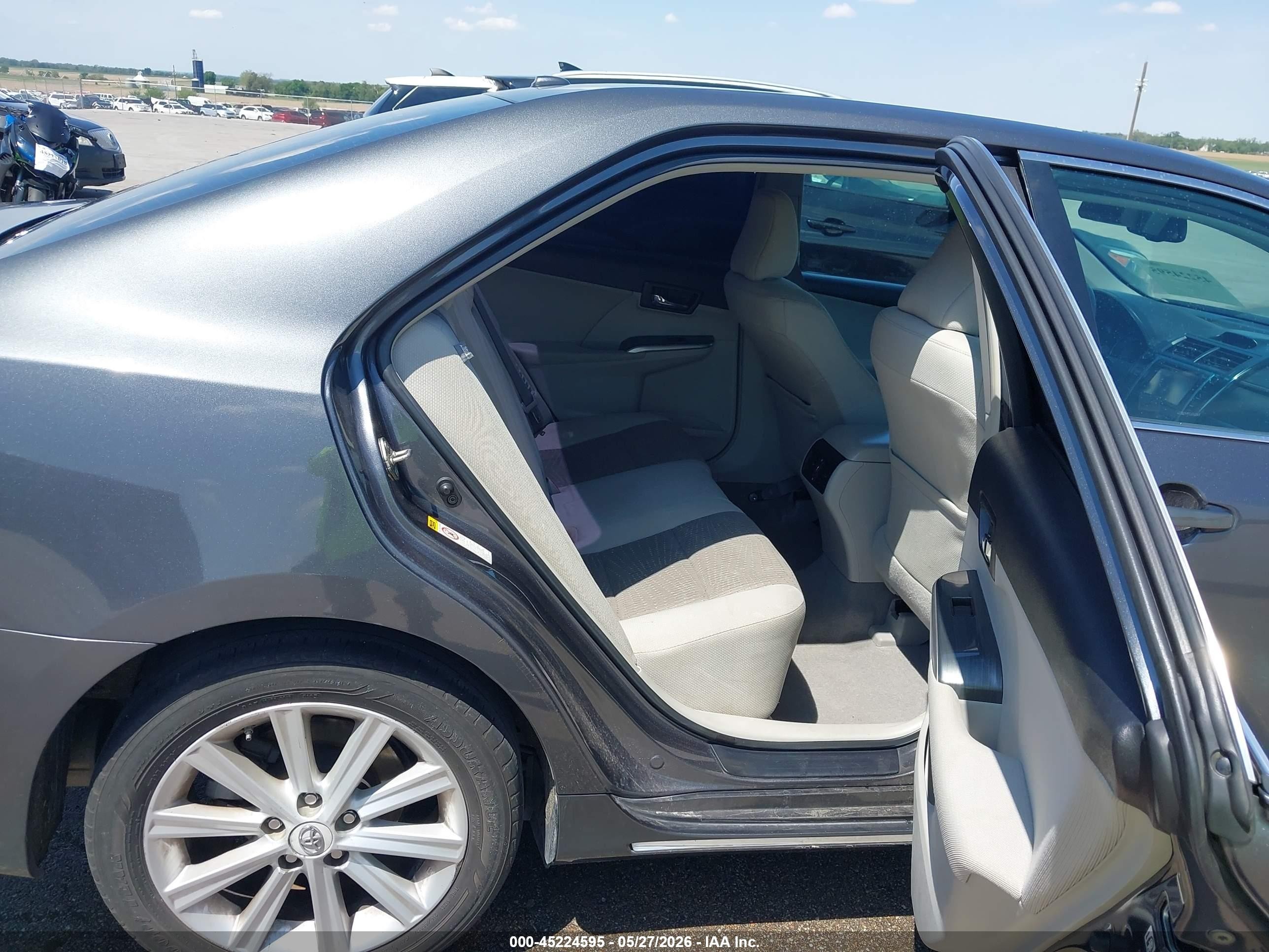 2012 Toyota Camry Hybrid Xle Gray vin: 4T1BD1FK5CU062045