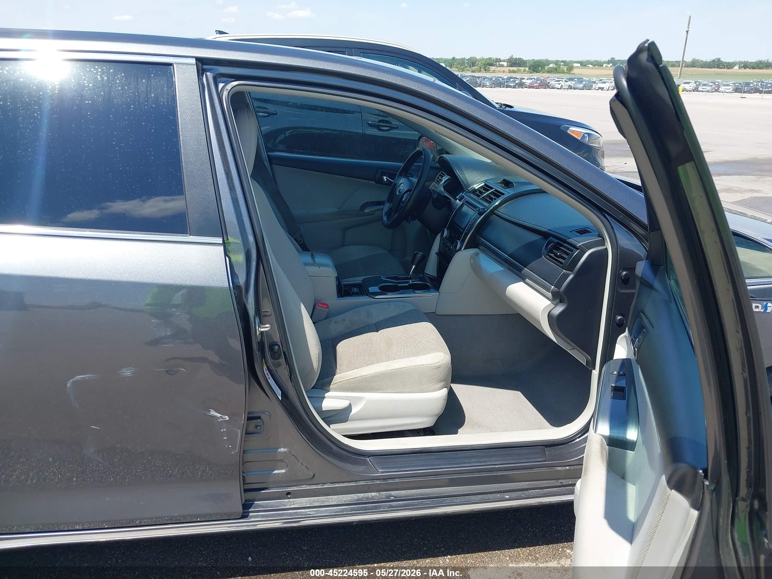 2012 Toyota Camry Hybrid Xle Gray vin: 4T1BD1FK5CU062045