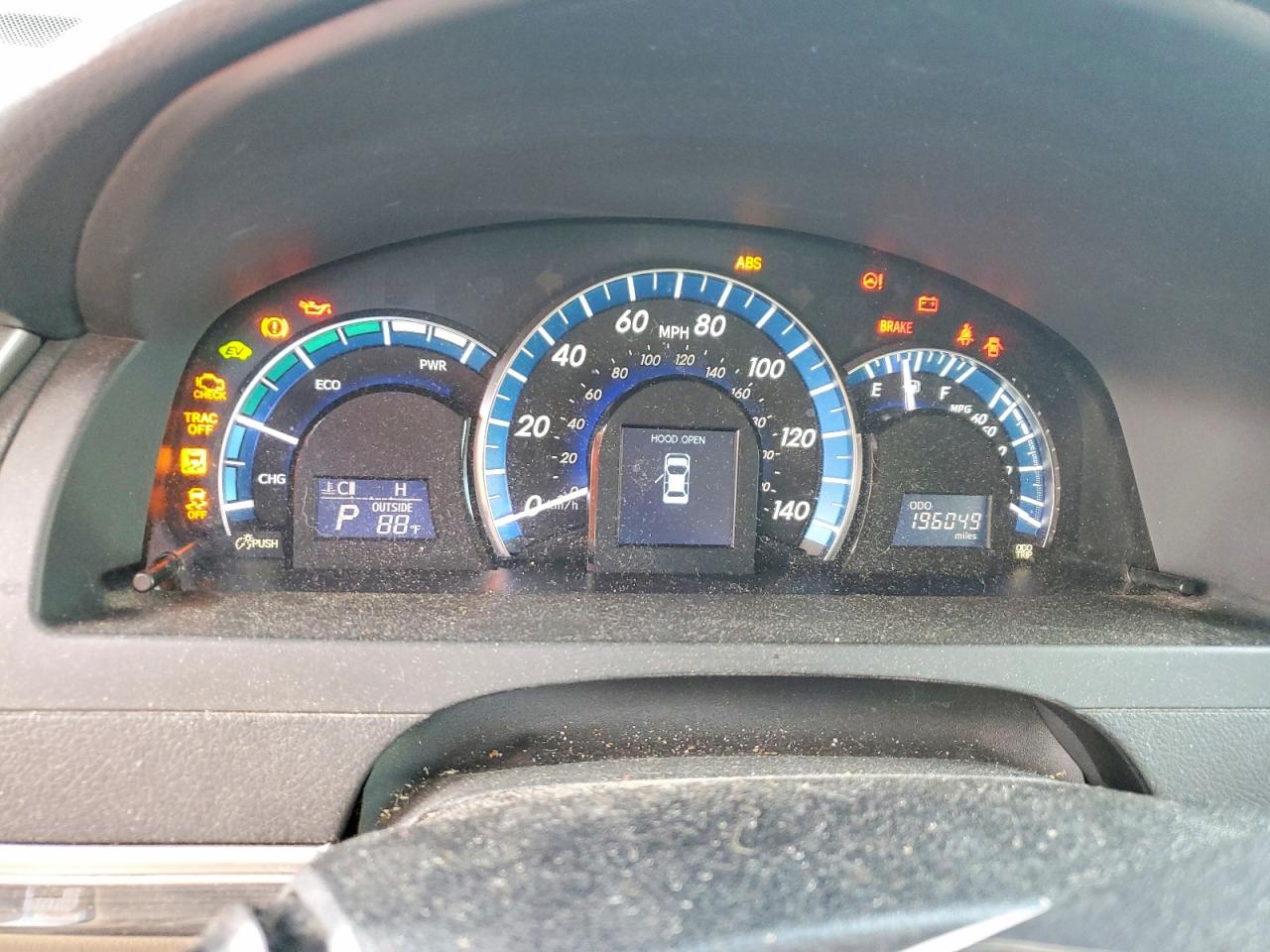 2013 Toyota Camry Hybrid Xle Blue vin: 4T1BD1FK5DU066324