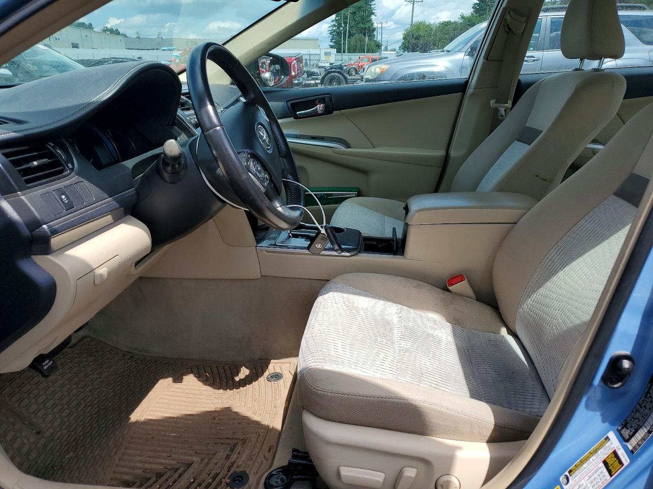 2013 Toyota Camry Hybrid Xle Blue vin: 4T1BD1FK5DU066324