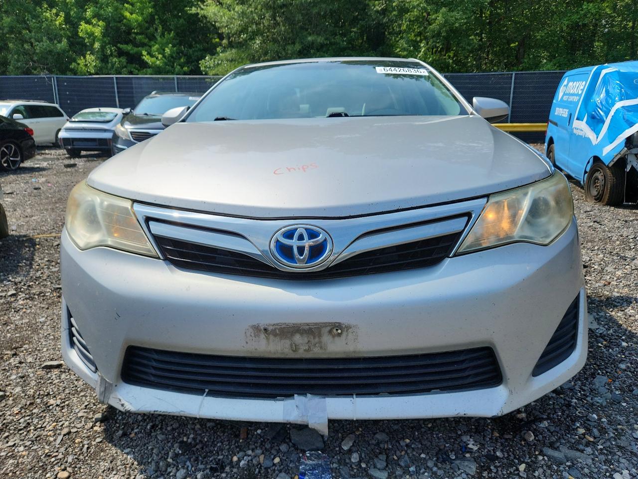 2013 Toyota Camry Hybrid Le Silver vin: 4T1BD1FK5DU081020