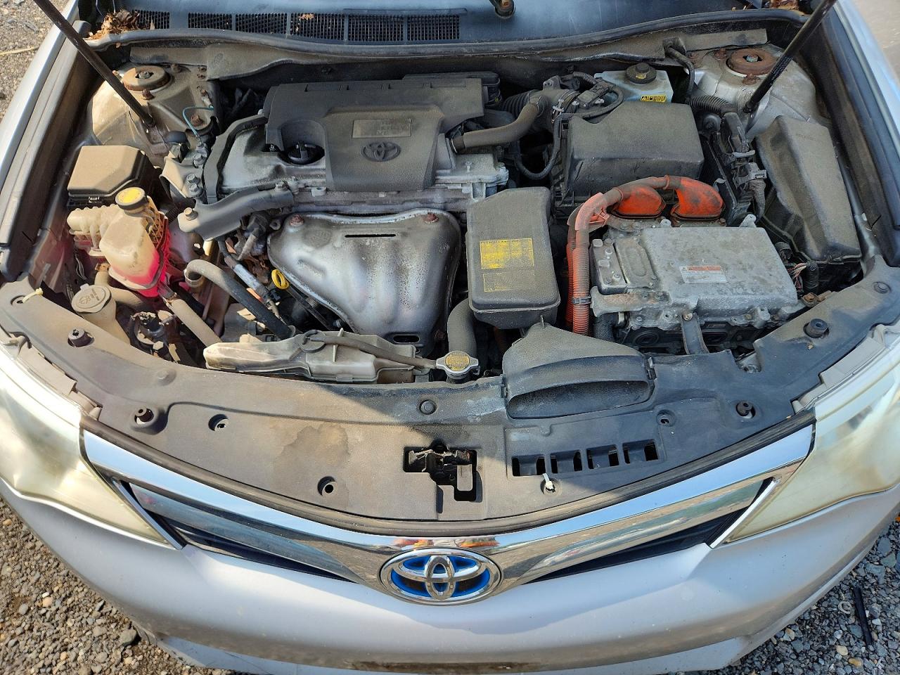 2013 Toyota Camry Hybrid Le Silver vin: 4T1BD1FK5DU081020