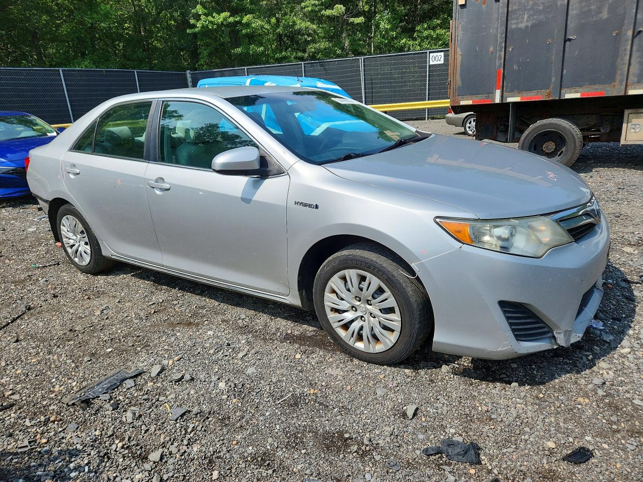 2013 Toyota Camry Hybrid Le Silver vin: 4T1BD1FK5DU081020