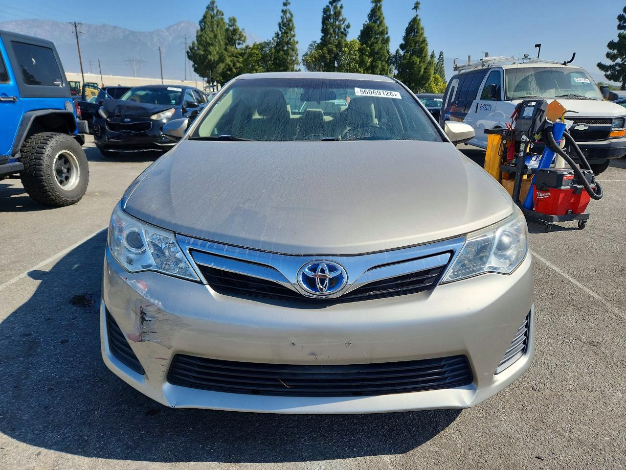 2013 Toyota Camry Hybrid Le Tan vin: 4T1BD1FK5DU083530