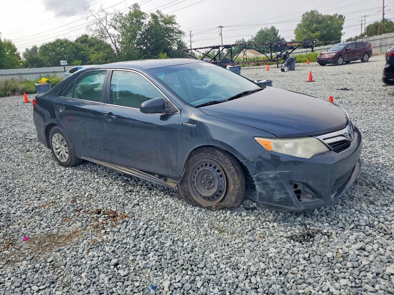 2013 Toyota Camry Hybrid Le Черный vin: 4T1BD1FK5DU088808