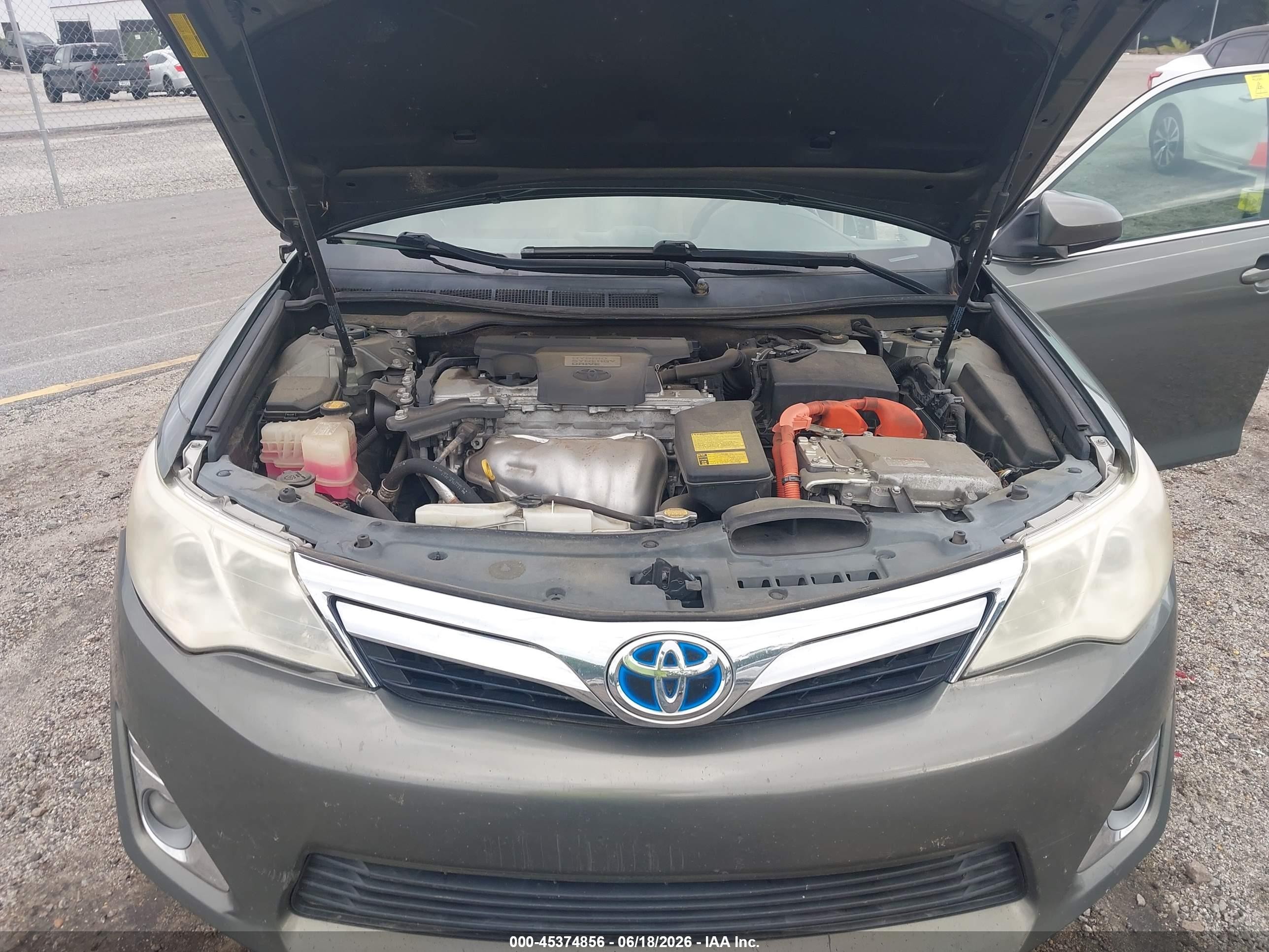 2013 Toyota Camry Hybrid Xle Green vin: 4T1BD1FK5DU089148
