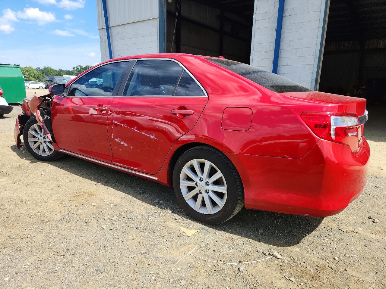 2013 Toyota Camry Hybrid Xle Red vin: 4T1BD1FK5DU091093