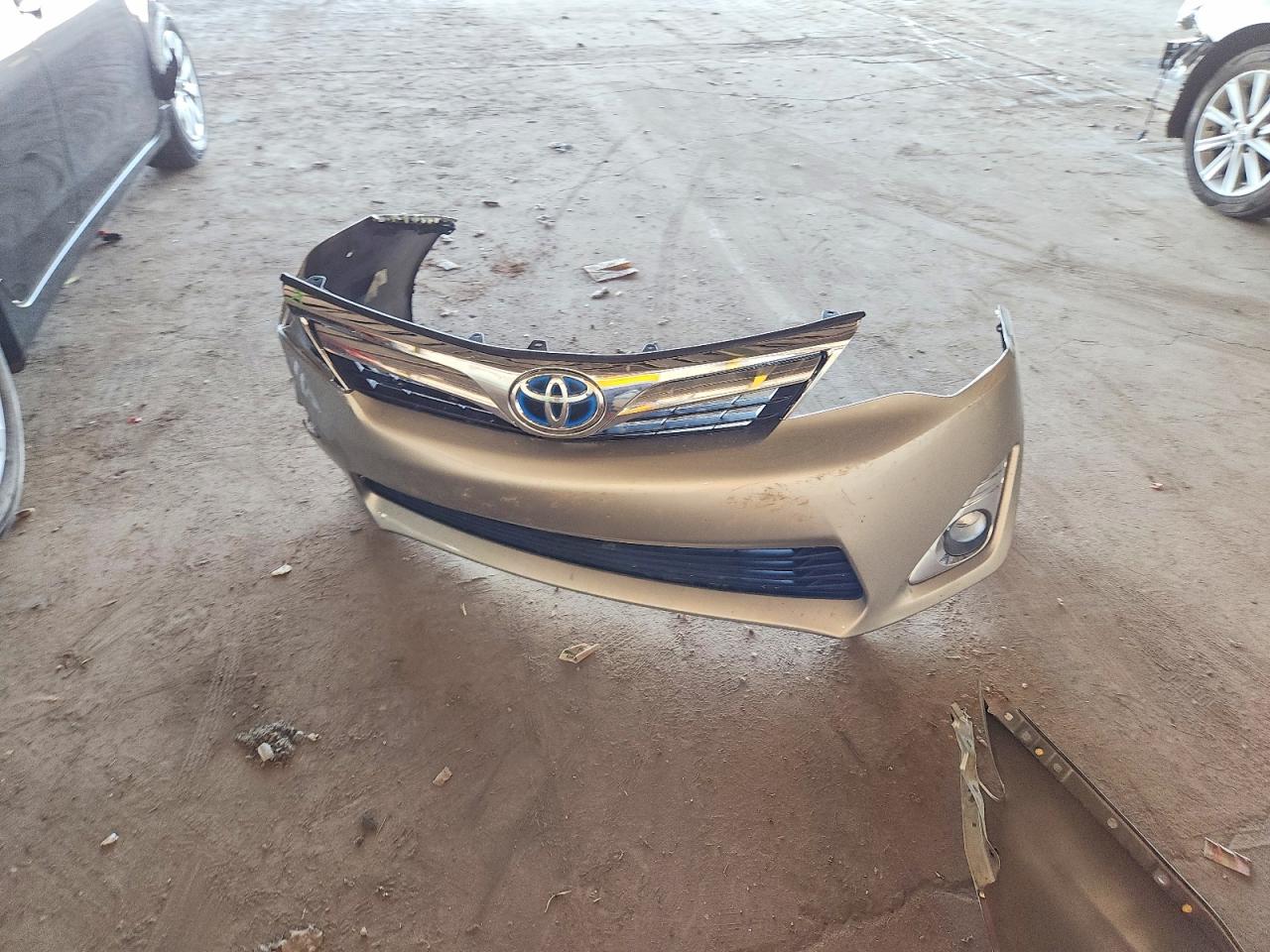 2013 Toyota Camry Hybrid Xle Beige vin: 4T1BD1FK5DU091160