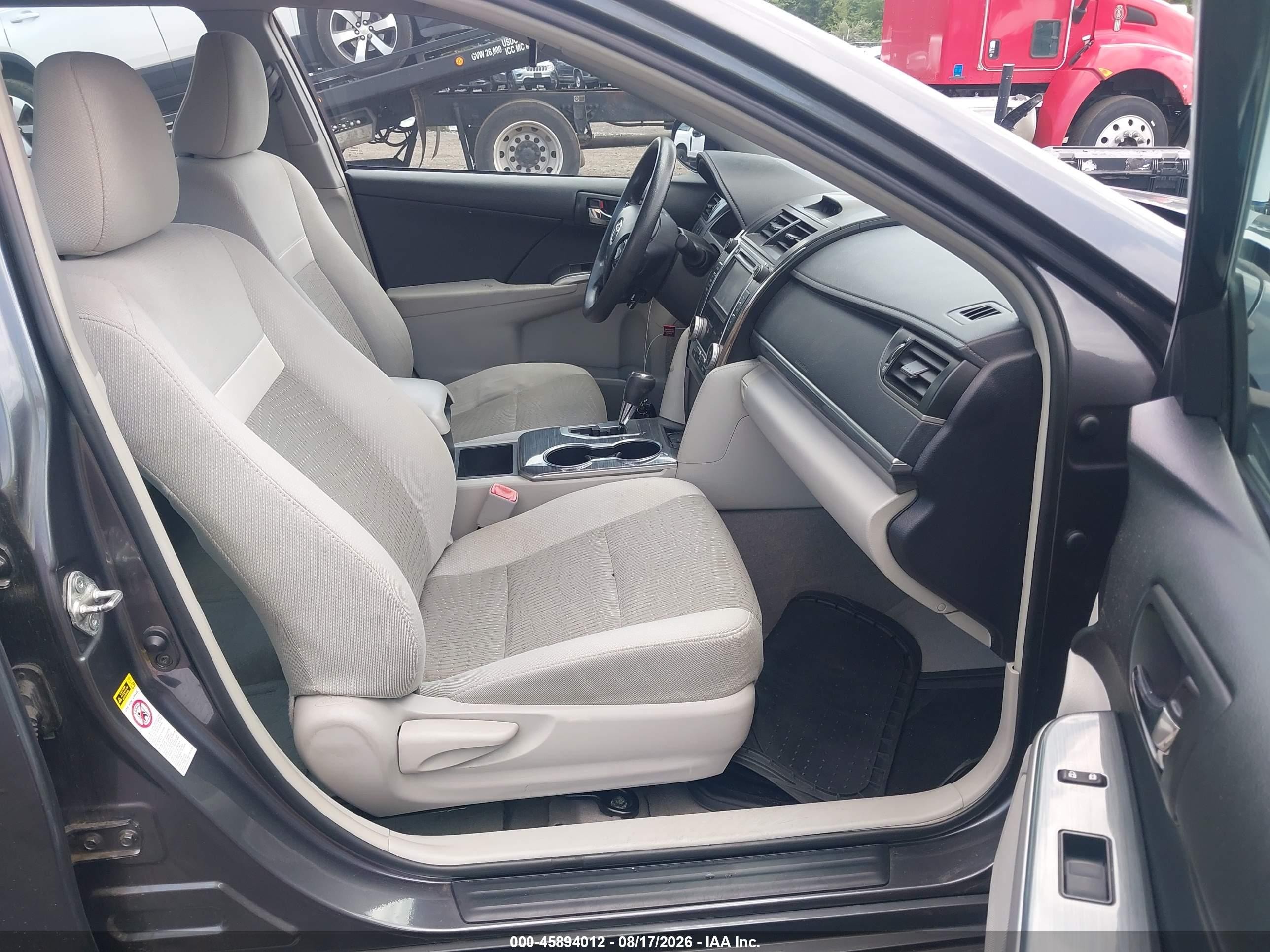 2013 Toyota Camry Hybrid Le Gray vin: 4T1BD1FK5DU091675