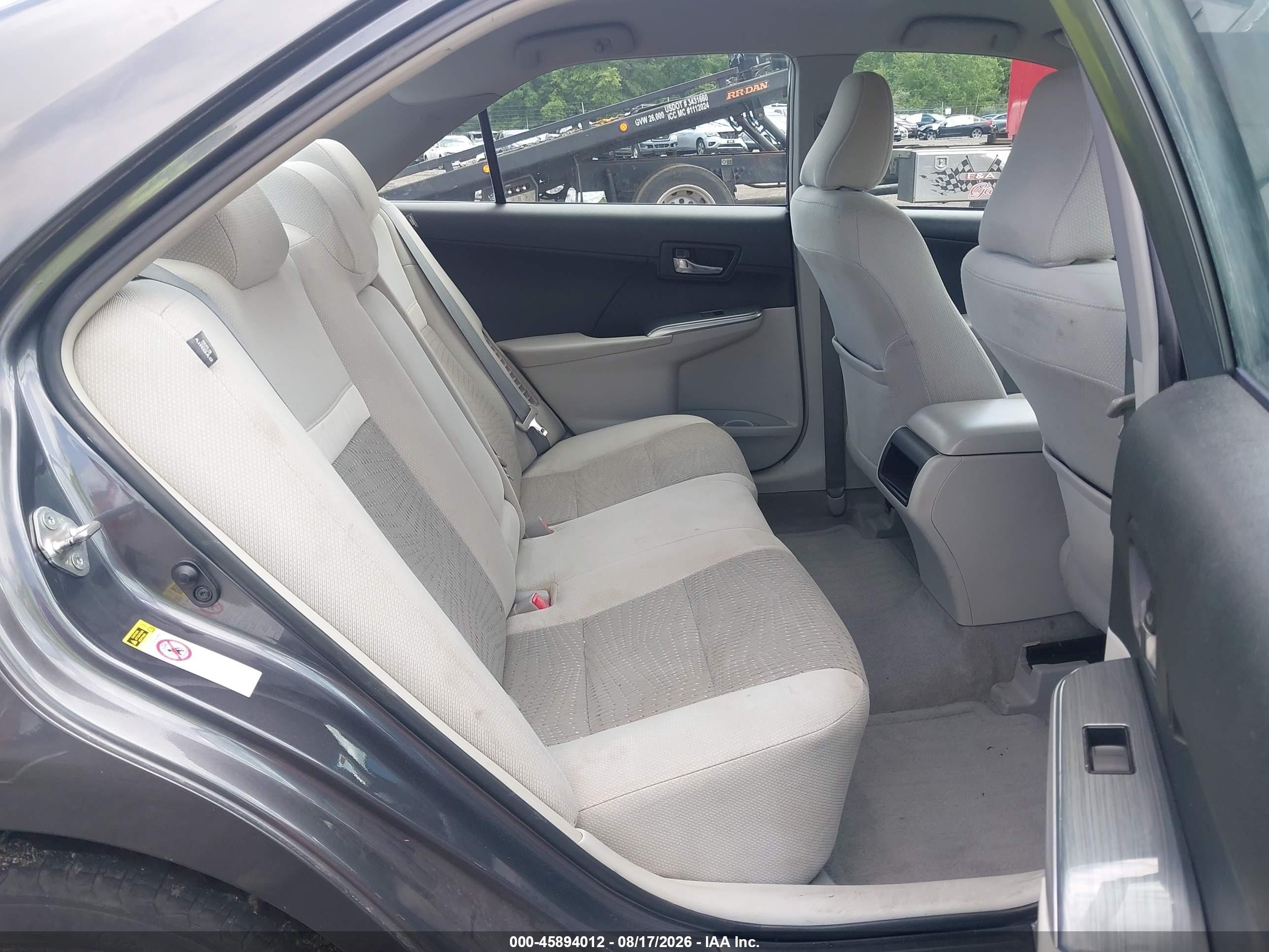 2013 Toyota Camry Hybrid Le Gray vin: 4T1BD1FK5DU091675