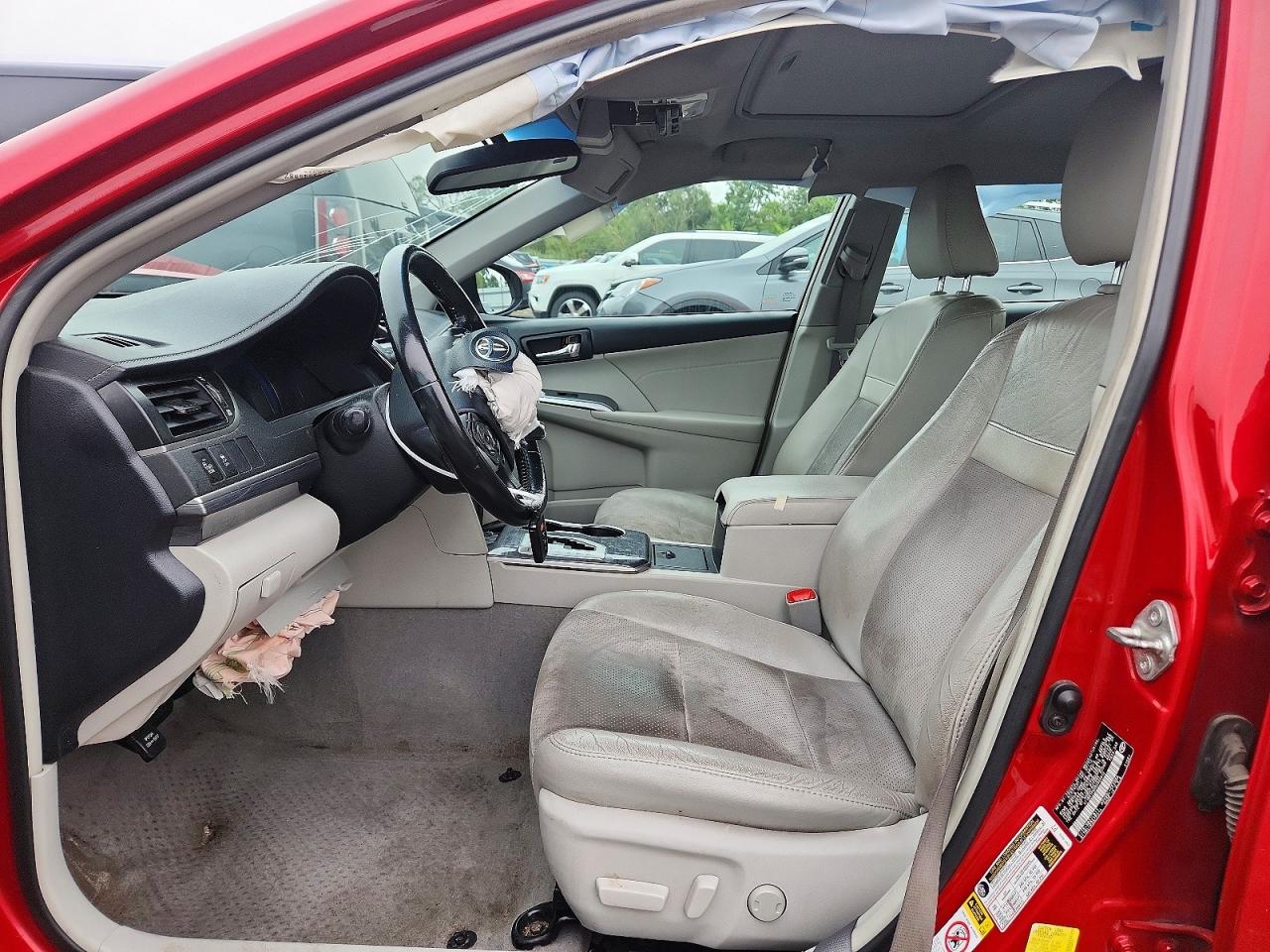 2013 Toyota Camry Hybrid Xle Красный vin: 4T1BD1FK5DU093913