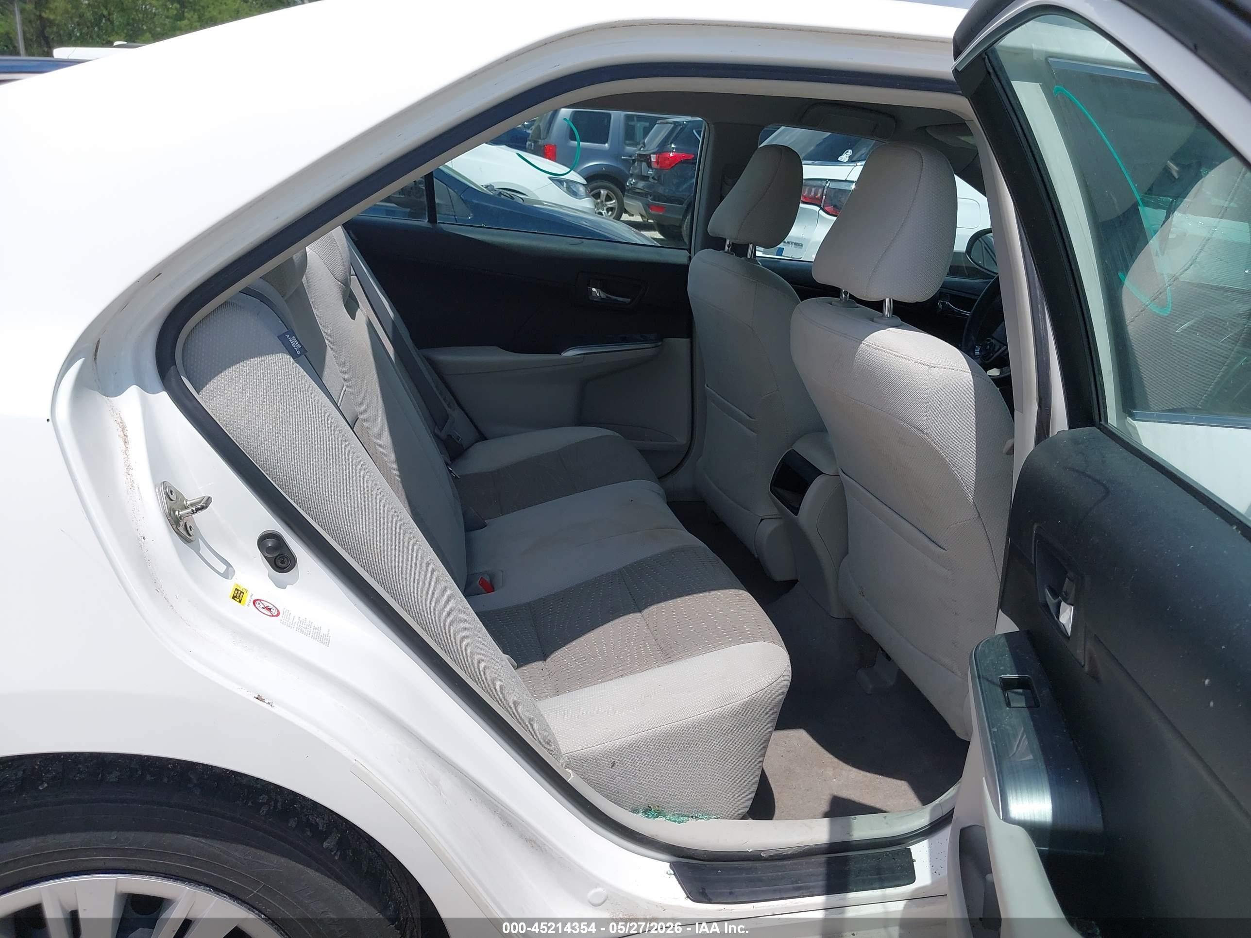 2013 Toyota Camry Hybrid Le Белый vin: 4T1BD1FK5DU096536