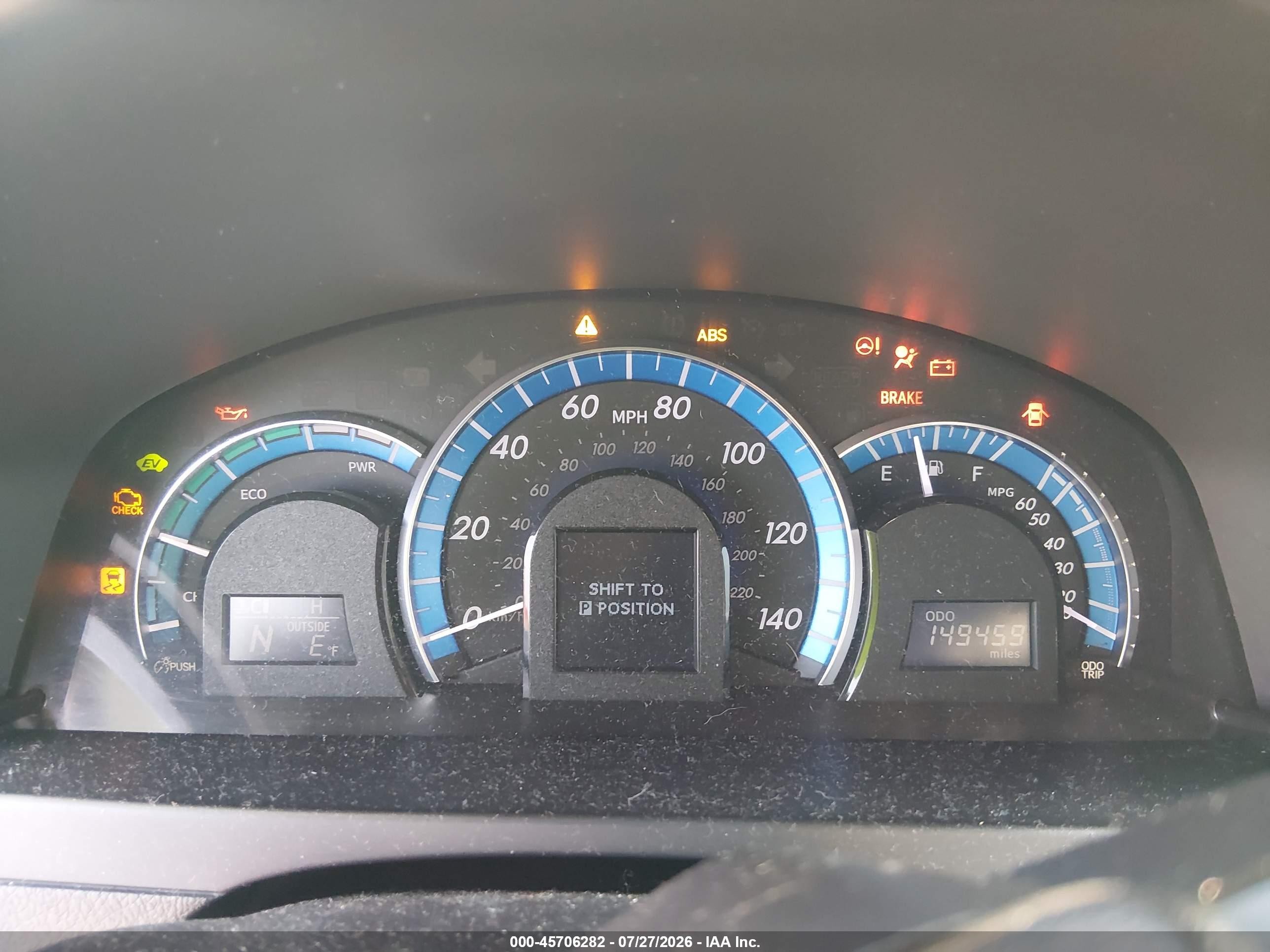 2014 Toyota Camry Hybrid Xle Silver vin: 4T1BD1FK5EU108153