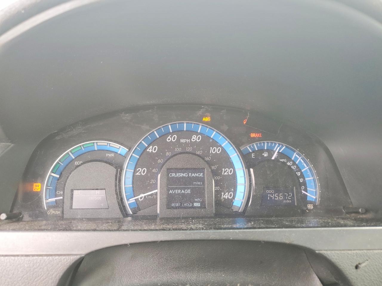 2014 Toyota Camry Hybrid Le Белый vin: 4T1BD1FK5EU111408